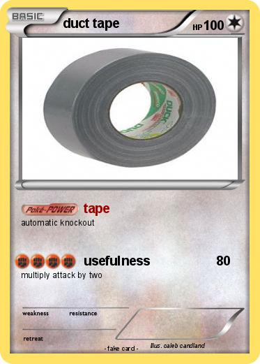 Pokemon duct tape