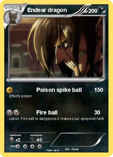 Pokemon Endear dragon