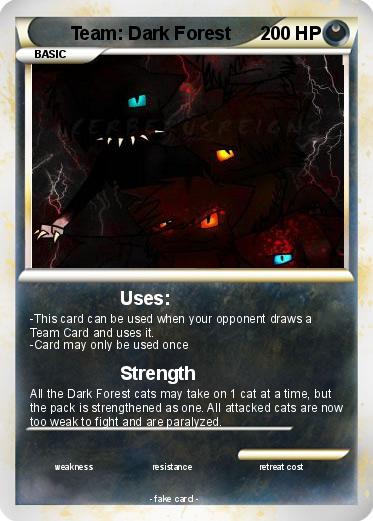 Pokemon Team: Dark Forest