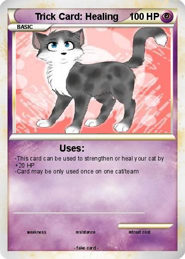 Pokemon Trick Card: Healing