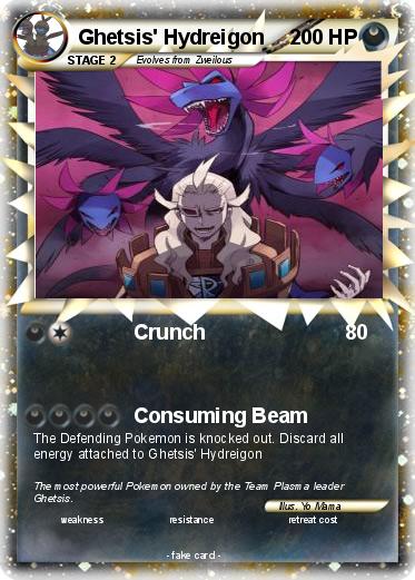 Pokemon Ghetsis' Hydreigon