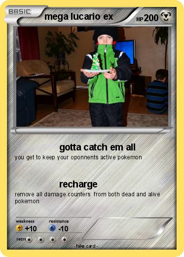 Pokemon mega lucario ex