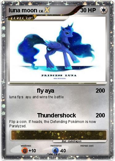Pokemon luna moon