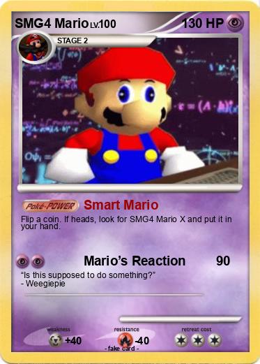 Pokemon SMG4 Mario