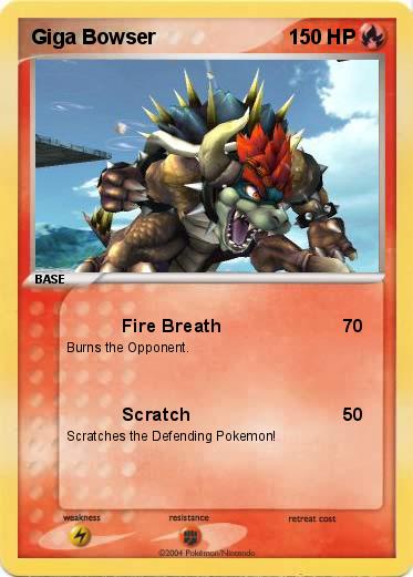 Pokemon Giga Bowser
