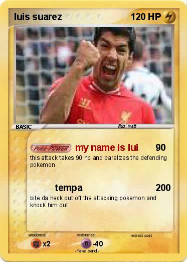 Pokemon luis suarez
