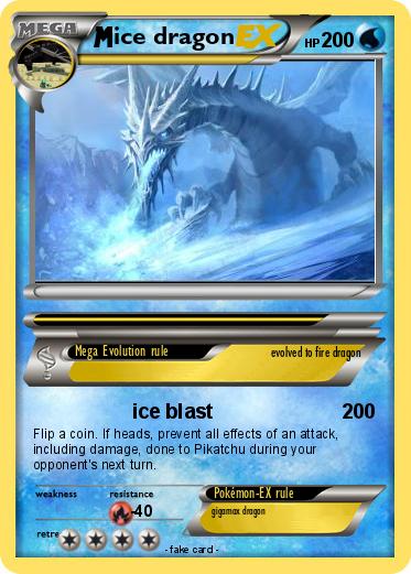 Pokemon ice dragon