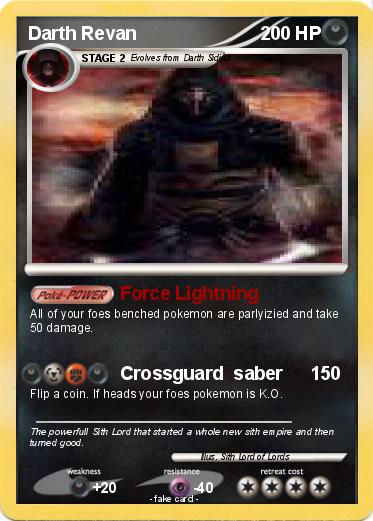 Pokemon Darth Revan
