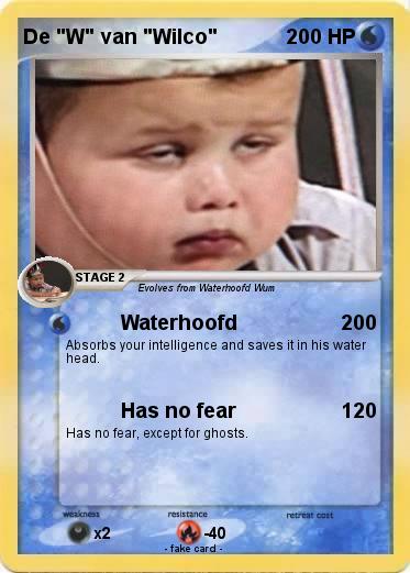 Pokemon De "W" van "Wilco"