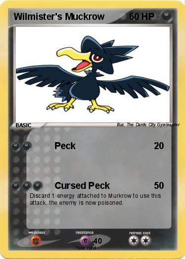 Pokemon Wilmister's Muckrow