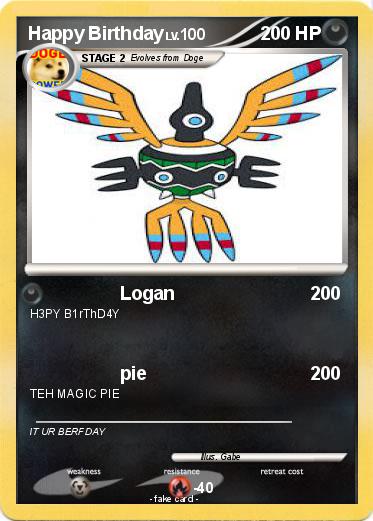 Pokemon Happy Birthday