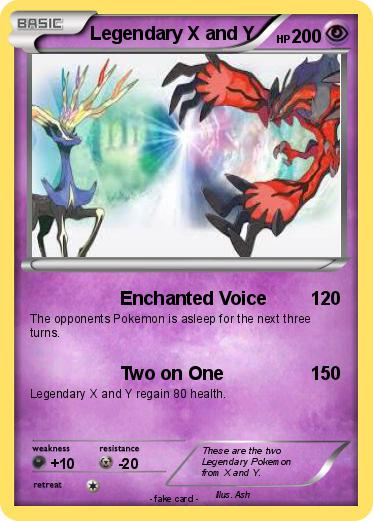 Pokemon Legendary X and Y