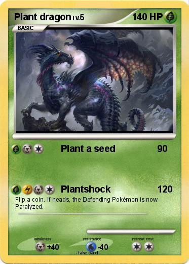 Pokemon Plant dragon