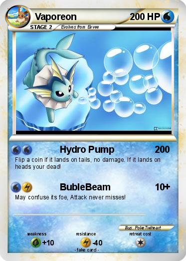 Pokemon Vaporeon