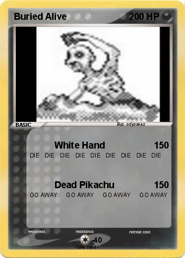 Pokemon Buried Alive