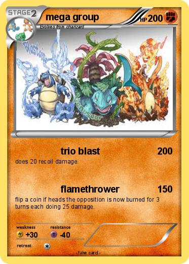 Pokemon mega group