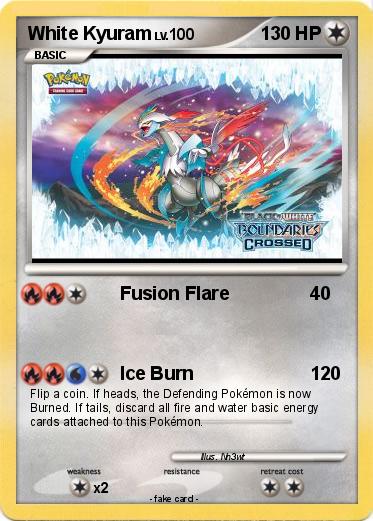 Pokemon White Kyuram