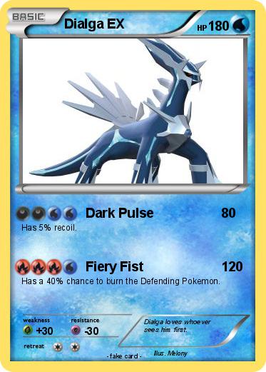 Pokemon Dialga EX