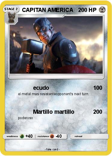 Pokemon CAPITAN AMERICA