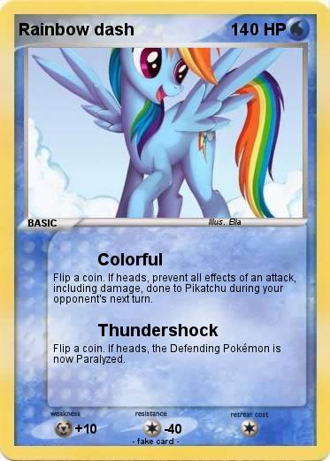 Pokemon Rainbow dash