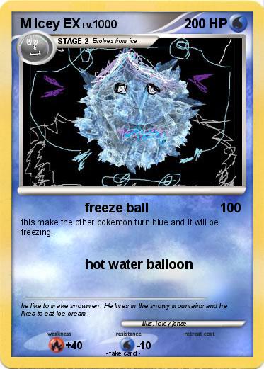 Pokemon M Icey EX