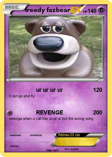 Pokemon freedy fazbear