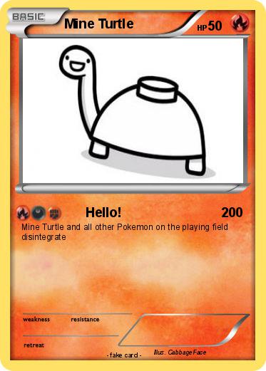 Pokemon Mine Turtle