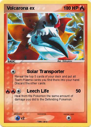 Pokemon Volcarona ex