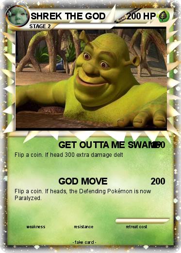 Pokemon SHREK THE GOD