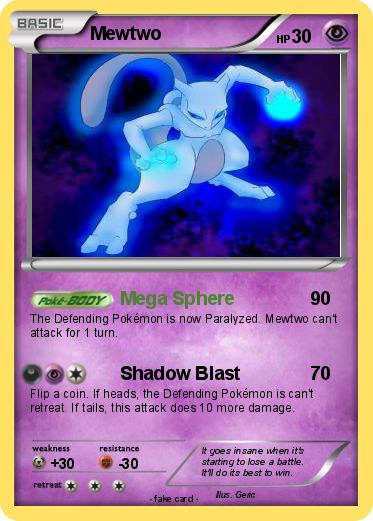 Pokemon Mewtwo