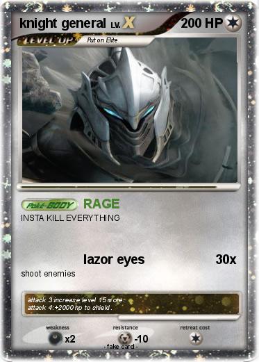Pokemon knight general
