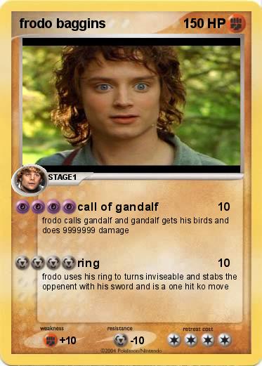 Pokemon frodo baggins