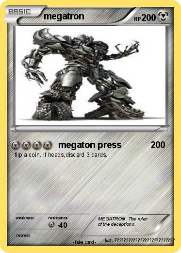 Pokemon megatron