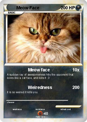 Pokemon Meow Face