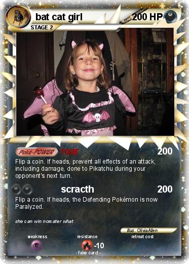Pokemon bat cat girl