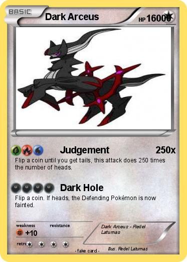 Pokemon Dark Arceus