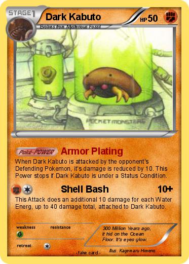 Pokemon Dark Kabuto