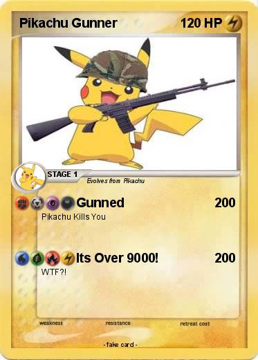 Pokemon Pikachu Gunner