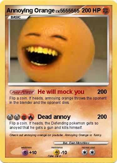 Pokemon Annoying Orange