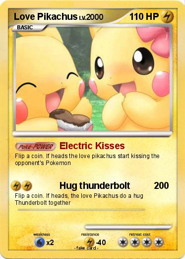 Pokemon Love Pikachus
