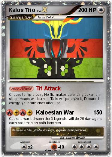 Pokemon Kalos Trio