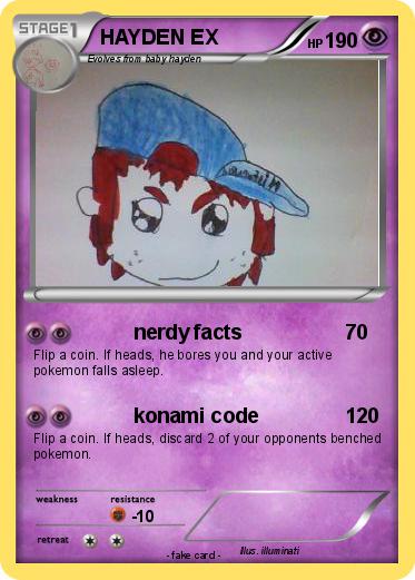 Pokemon HAYDEN EX