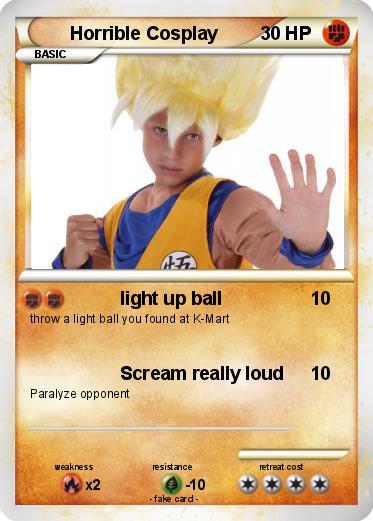 Pokemon Horrible Cosplay