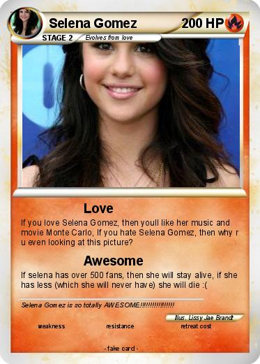 Pokemon Selena Gomez