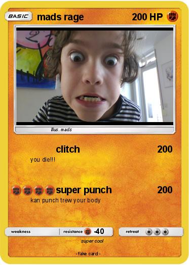 Pokemon mads rage
