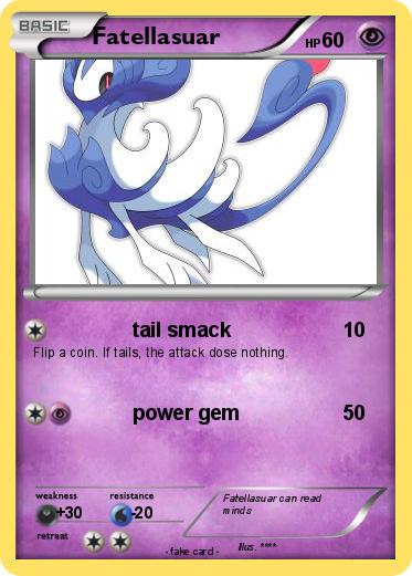 Pokemon Fatellasuar