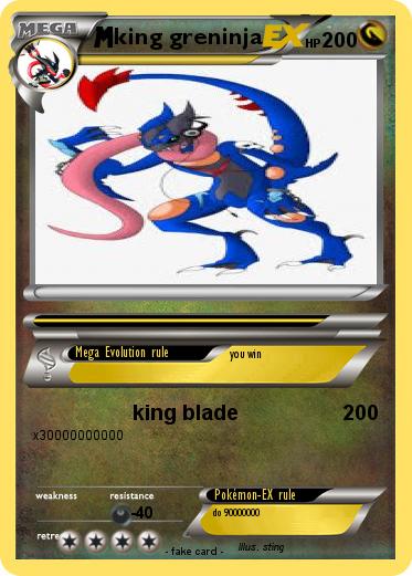 Pokemon king greninja
