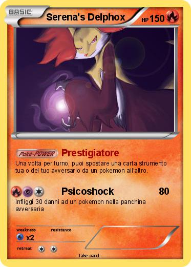 Pokemon Serena's Delphox