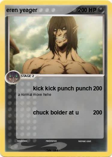 Pokemon eren yeager