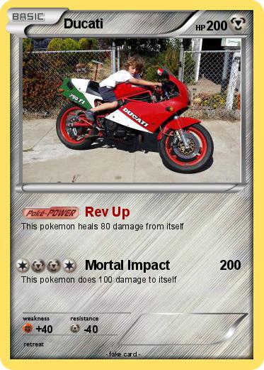 Pokemon Ducati